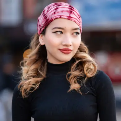 Folded Fabric Headband