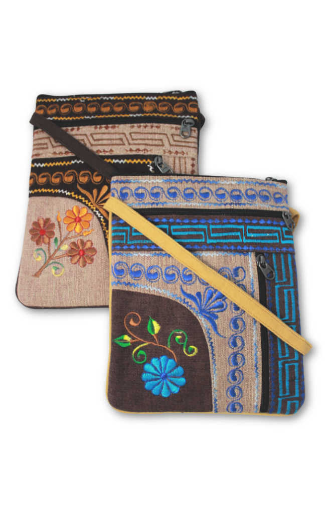 Passport Bag Jari Embroidery
