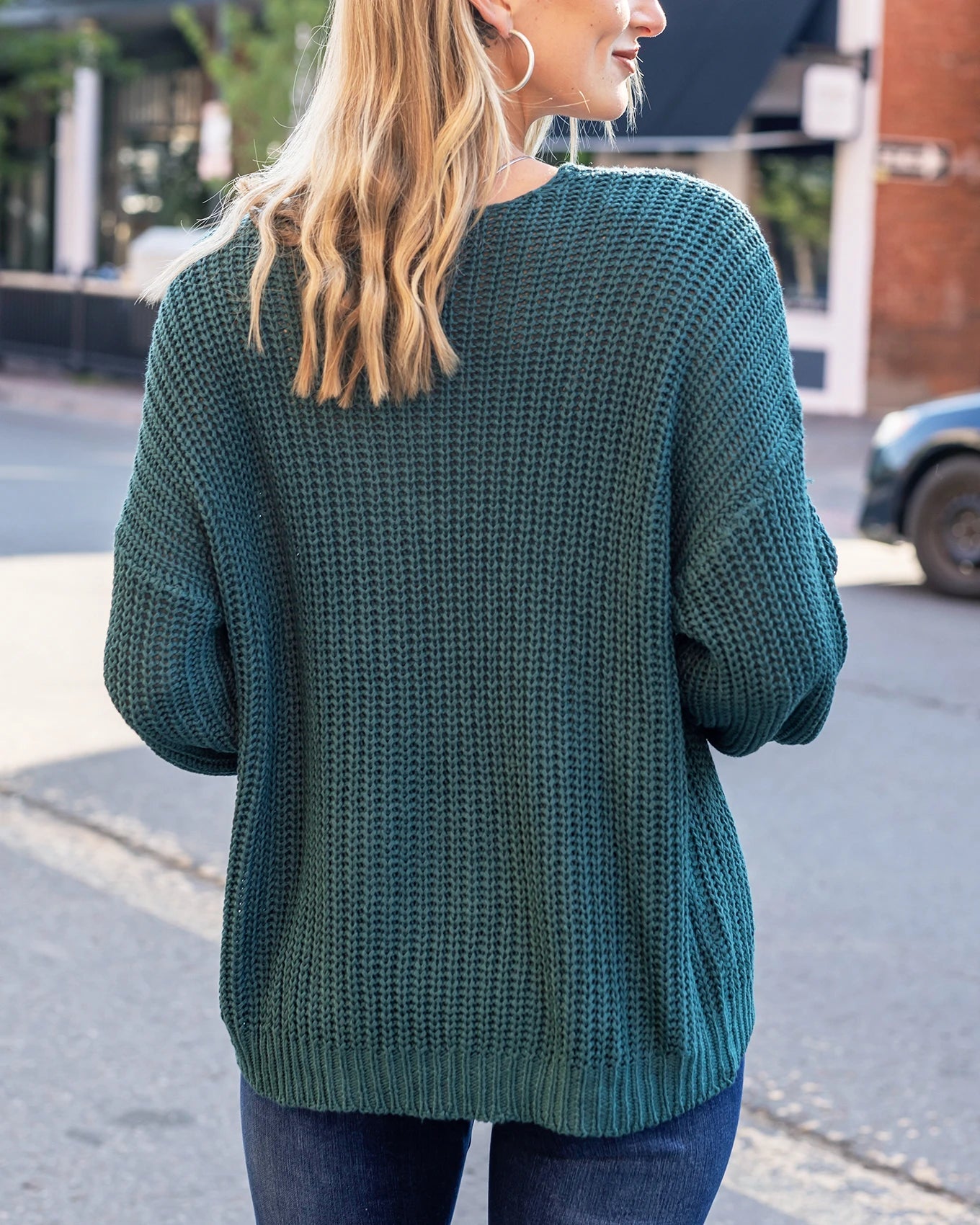 Boyfriend Slouchy Knit Sweater