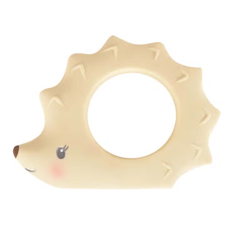 Rubber Teether Hedgehog Ethan