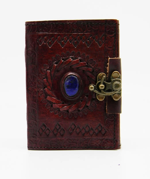 Leather Journal Lapis 4x5"