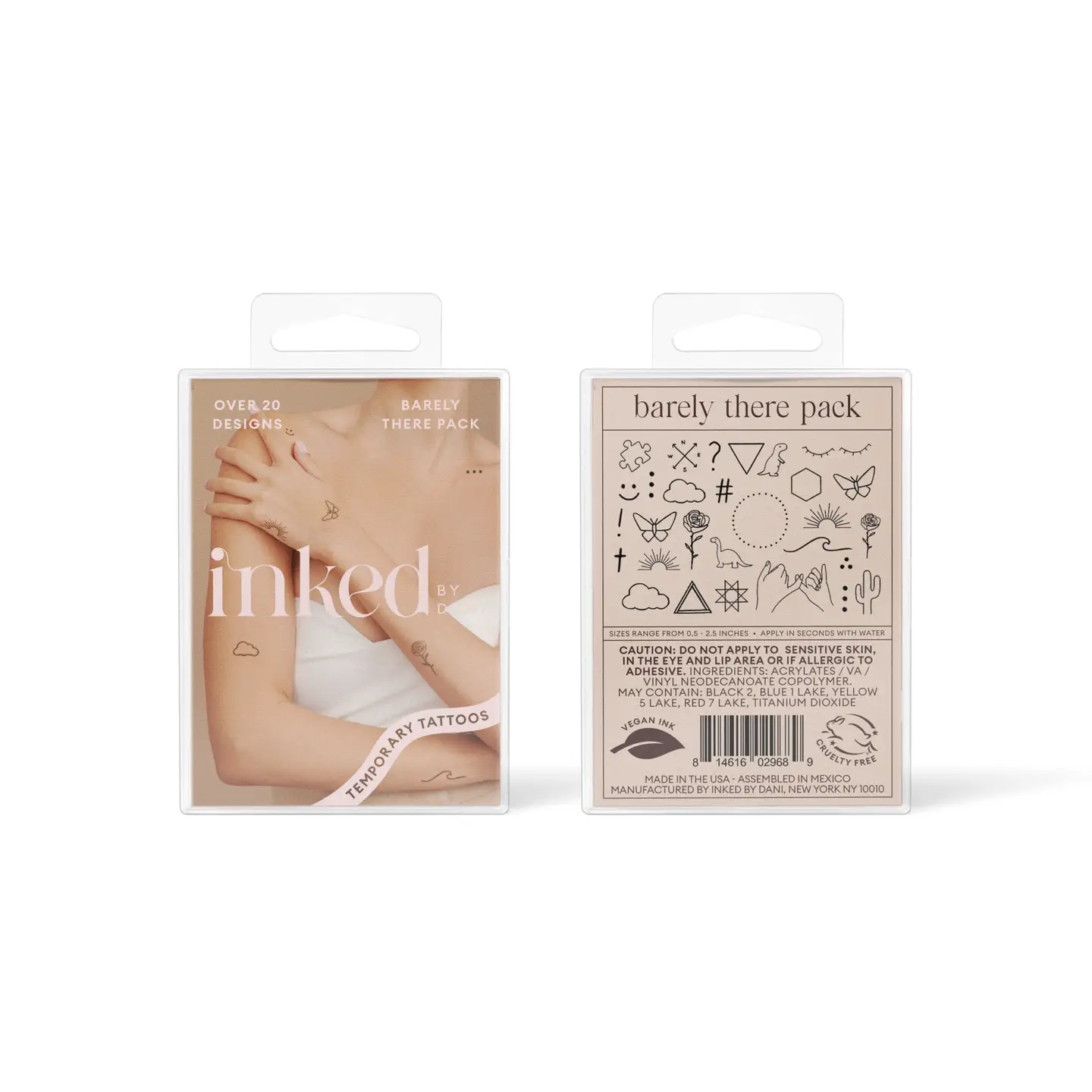 Temporary Tattoo Pack