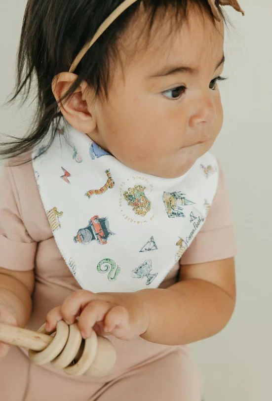 Wizarding World Baby Bandana Bib Set 4pk