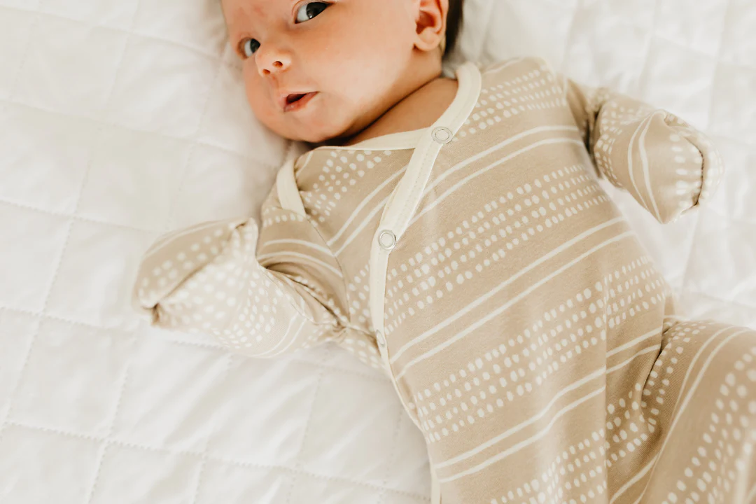 Clay Newborn Knotted Gown