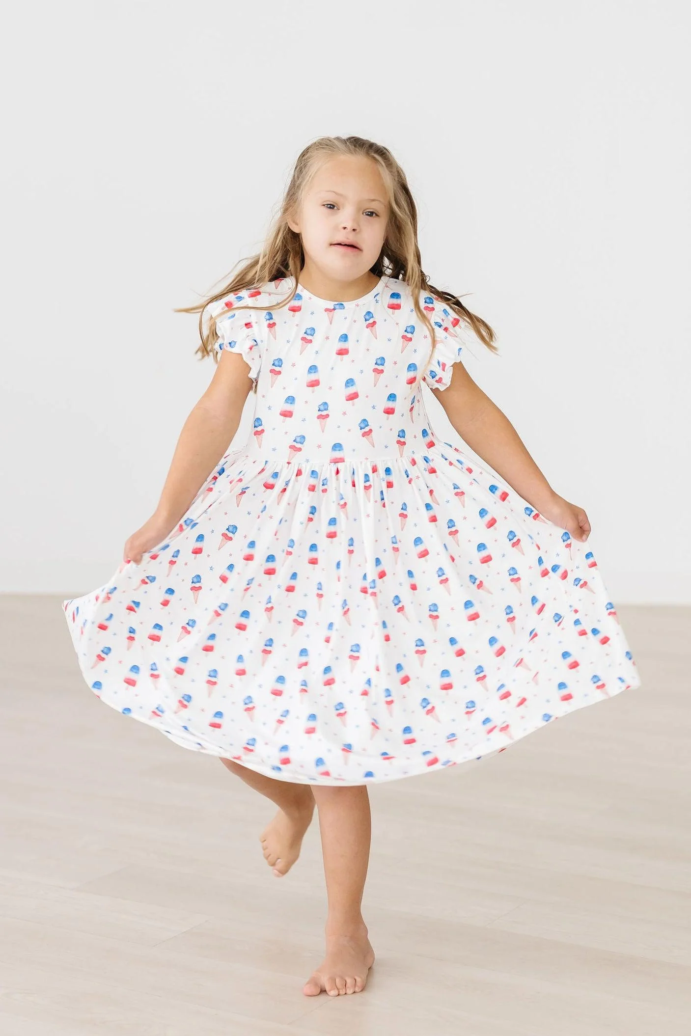 Summer Sweets Flutter Twirl Dress