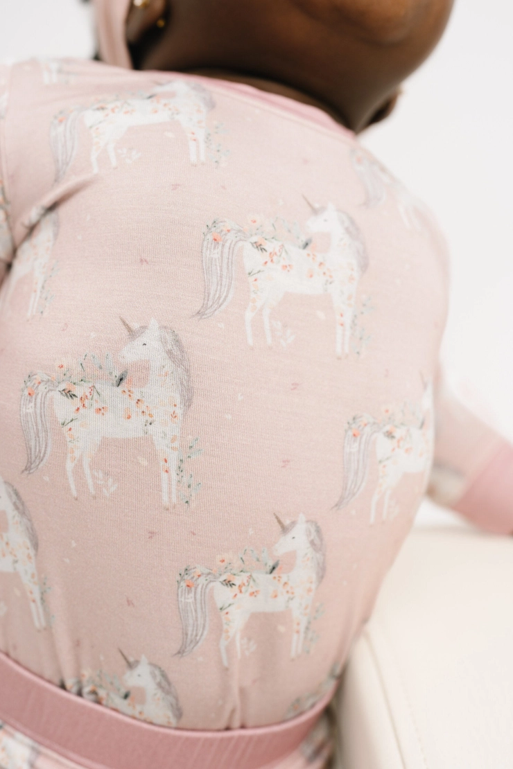 Kids Unicorn Sparkle Bamboo Pajamas