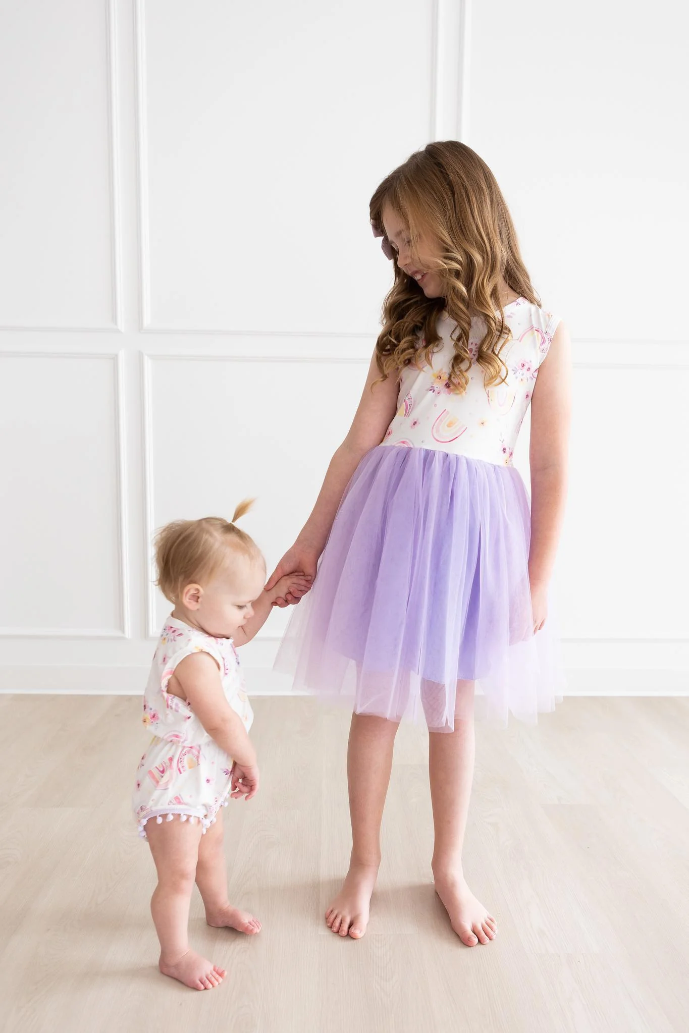 Rainbow Meadows Tutu Dress