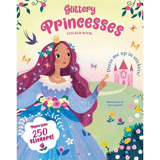 Glittery Princesses Sticker Book