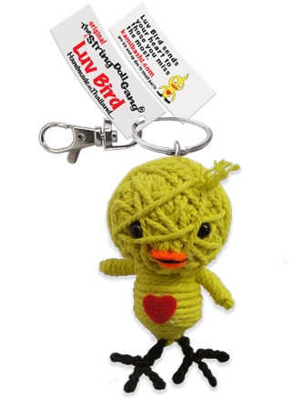Luv Bird String Doll Keychain