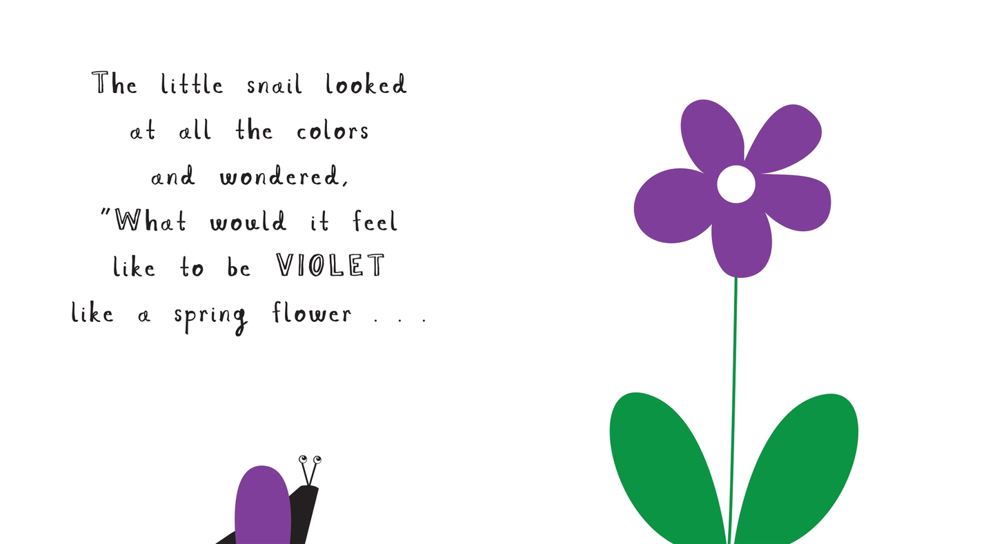 Rainbow Snail Book
