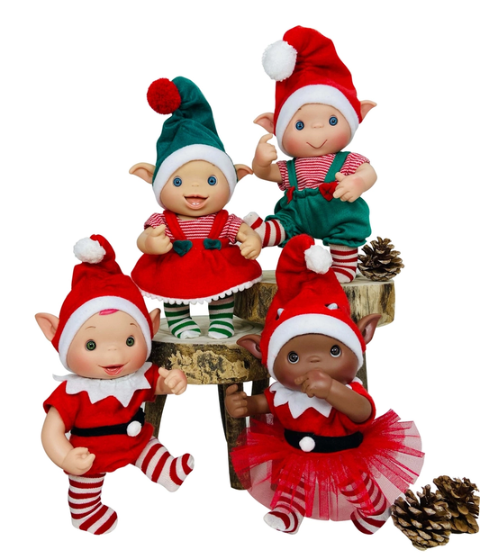 Christmas Elf Doll Duendy