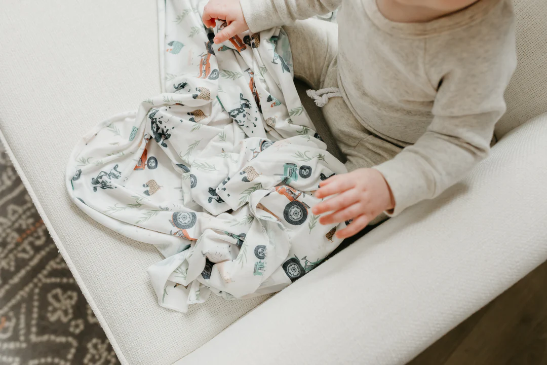 Jo Farm Knit Swaddle Blanket