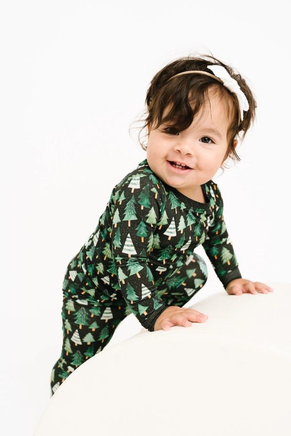 Kids Evergreen Bamboo Pajamas