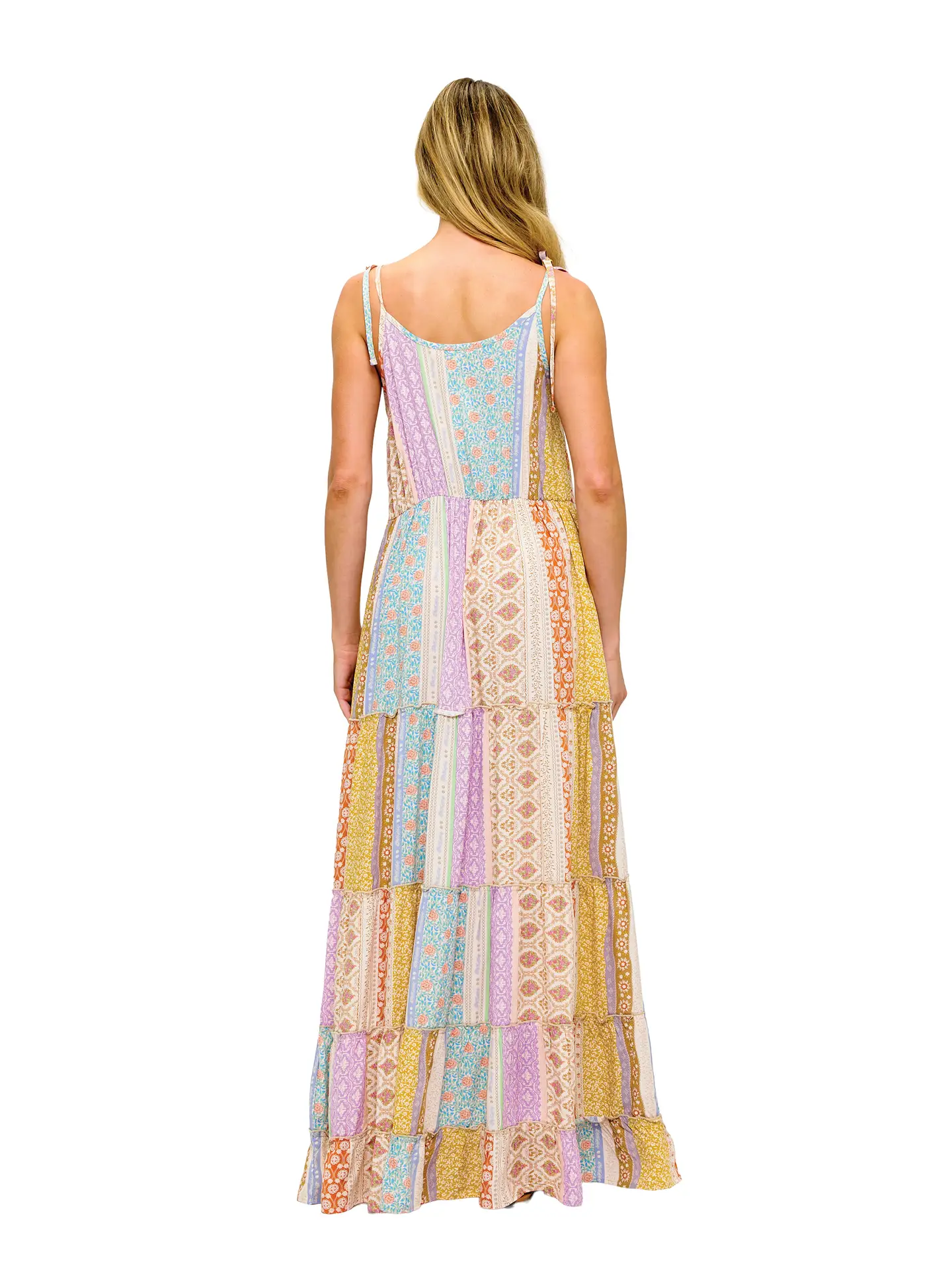 Floral Tiered Maxi Dress