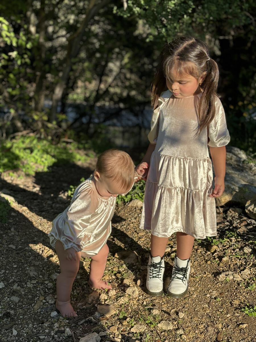 Girls Velvet Alice Dress