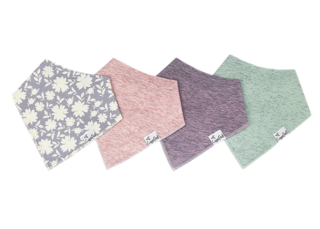 Lacie Baby Bandana Bib Set 4pk