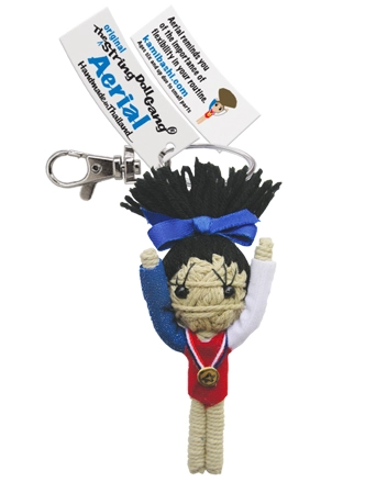 Aerial String Doll Keychain