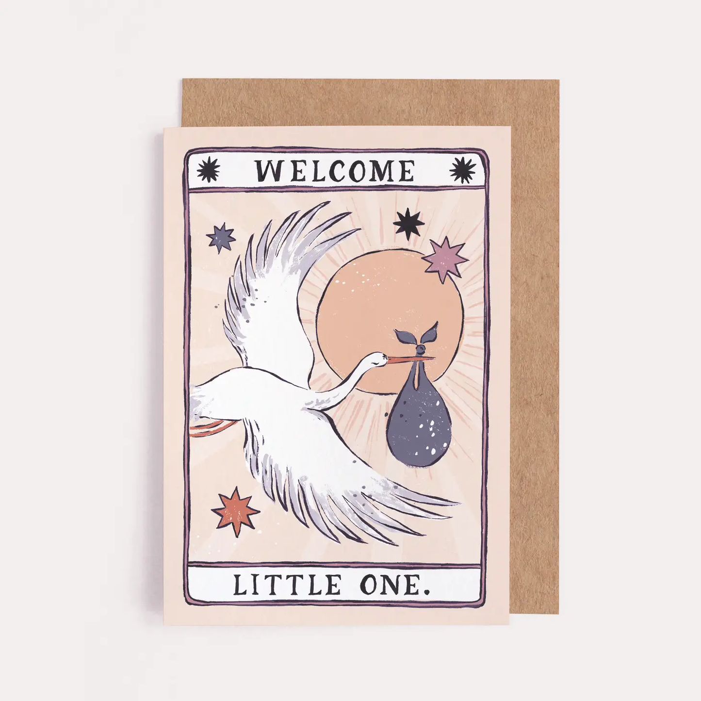 Stork New Baby Card