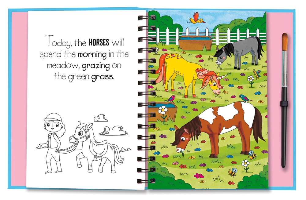 Paint with Water Horses & Unicorns