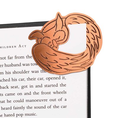 Sleepy Owl Corner Bookmark