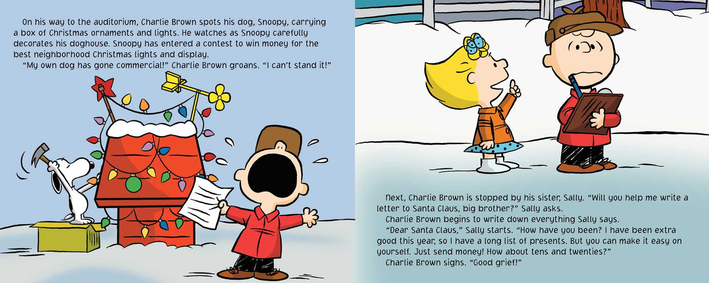 Charlie Brown Christmas Book