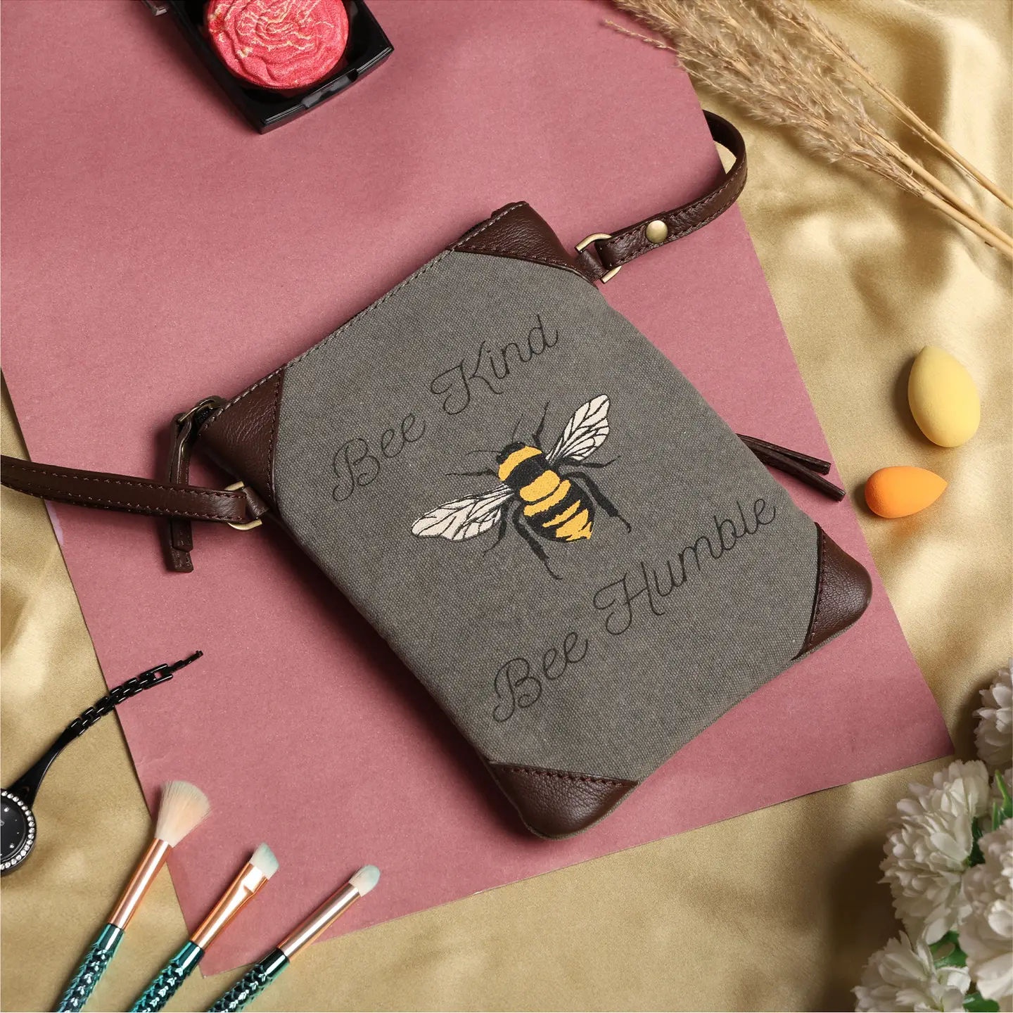 Bee Kind Crossbody Bag