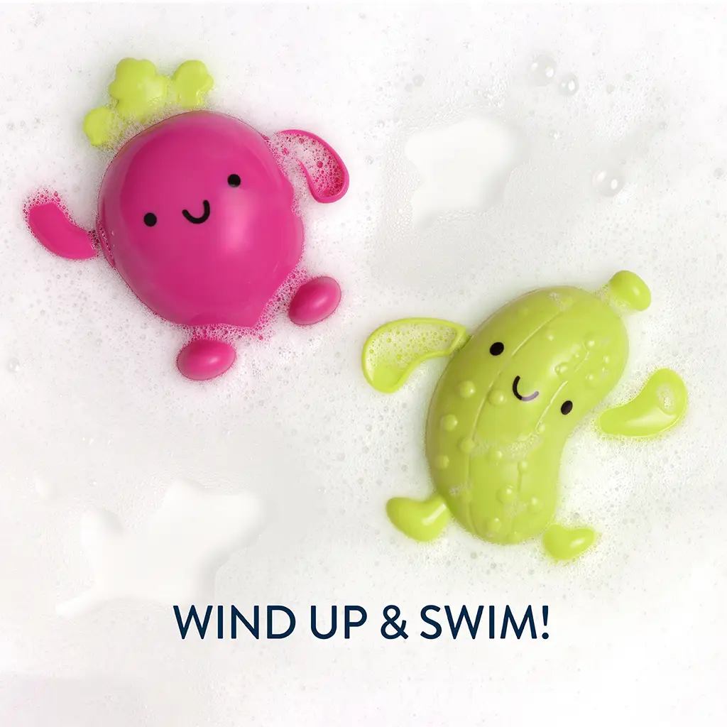 Silly Swimmers Bath + Water Toy