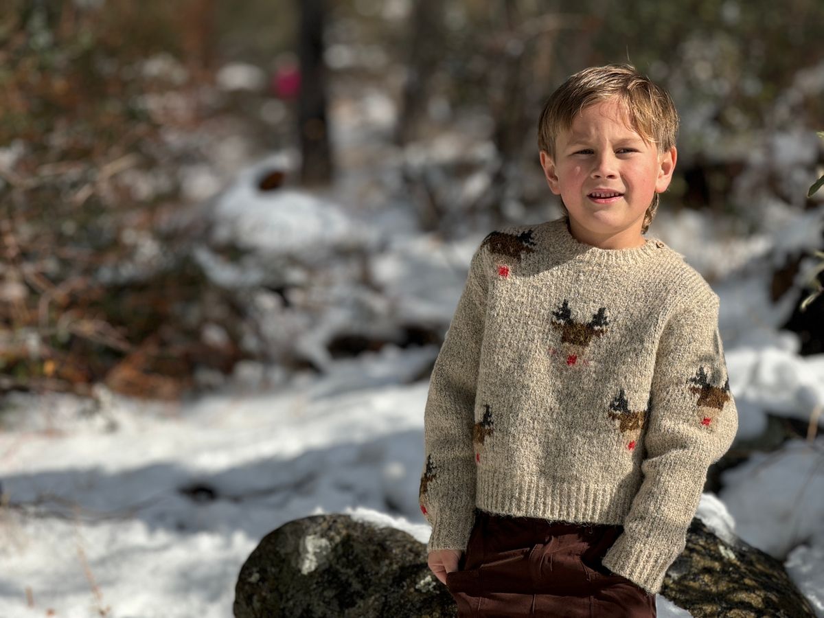 Kids Rudy Reindeer Sweater