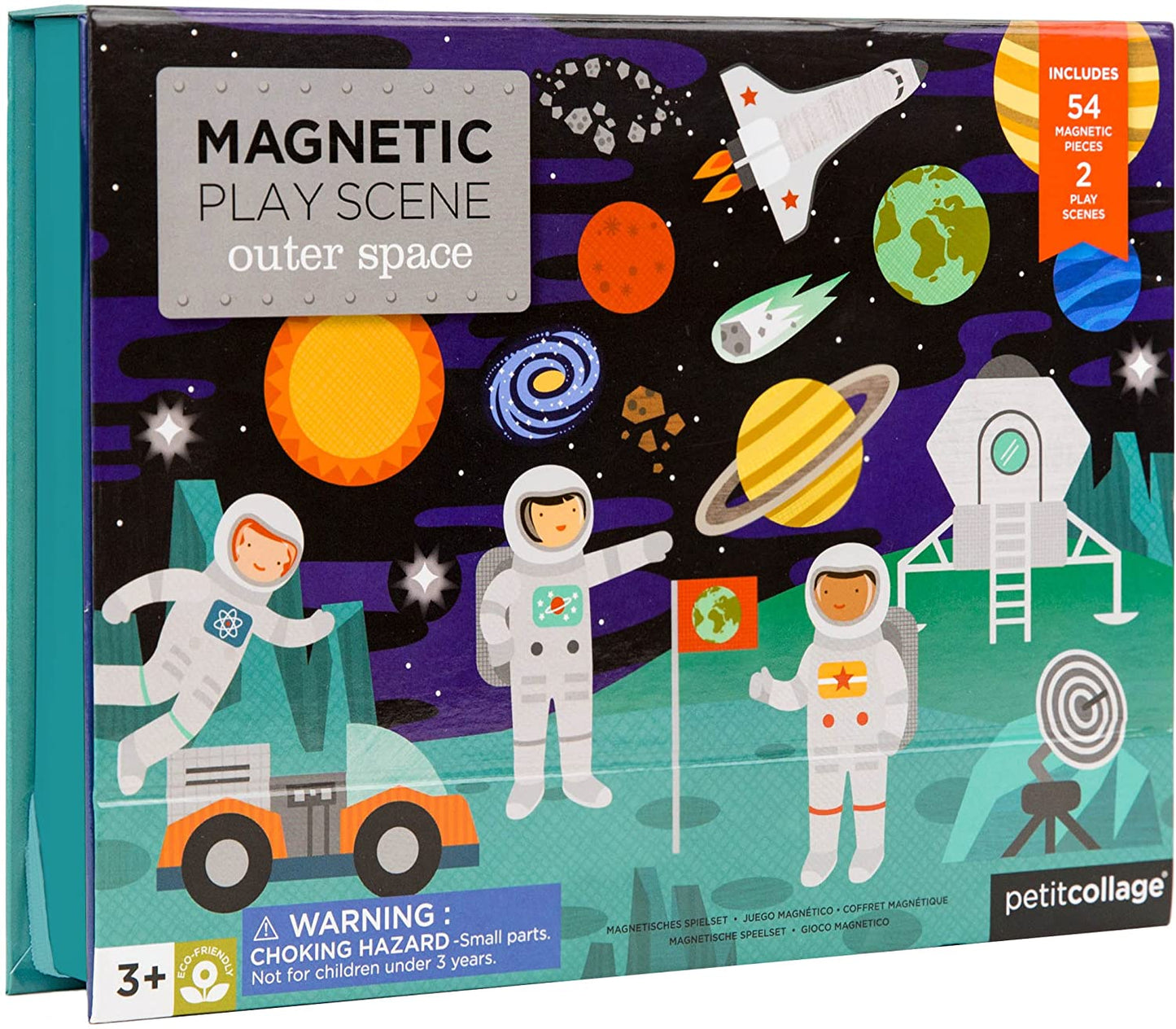 Magnetic Play Scene Outer Space