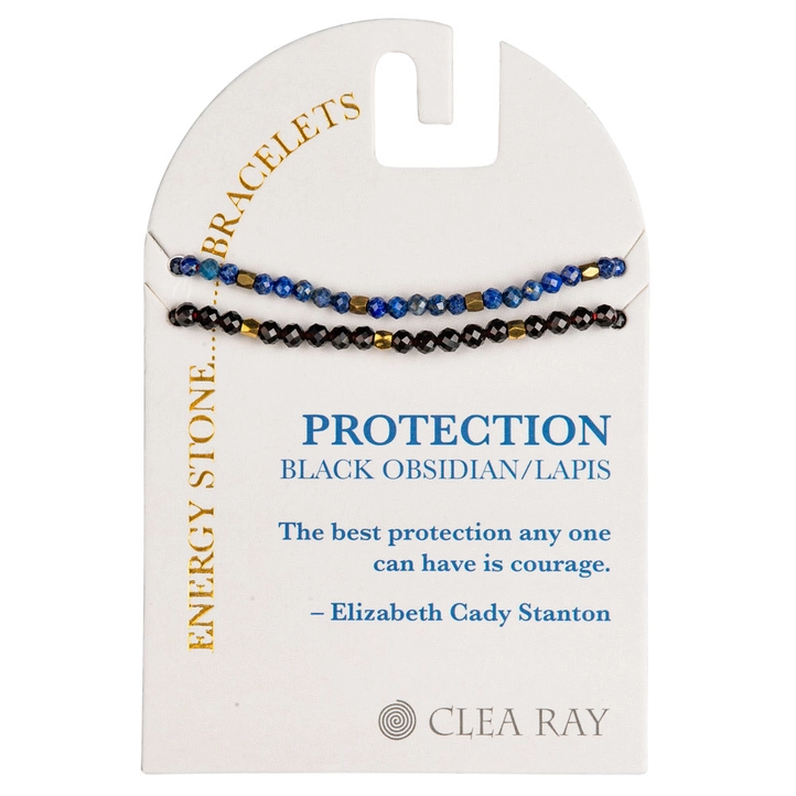 Gemstone Bracelet Set 2mm