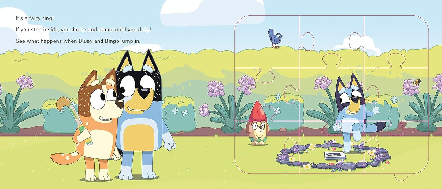 Bluey Jigsaw Puzzle Book