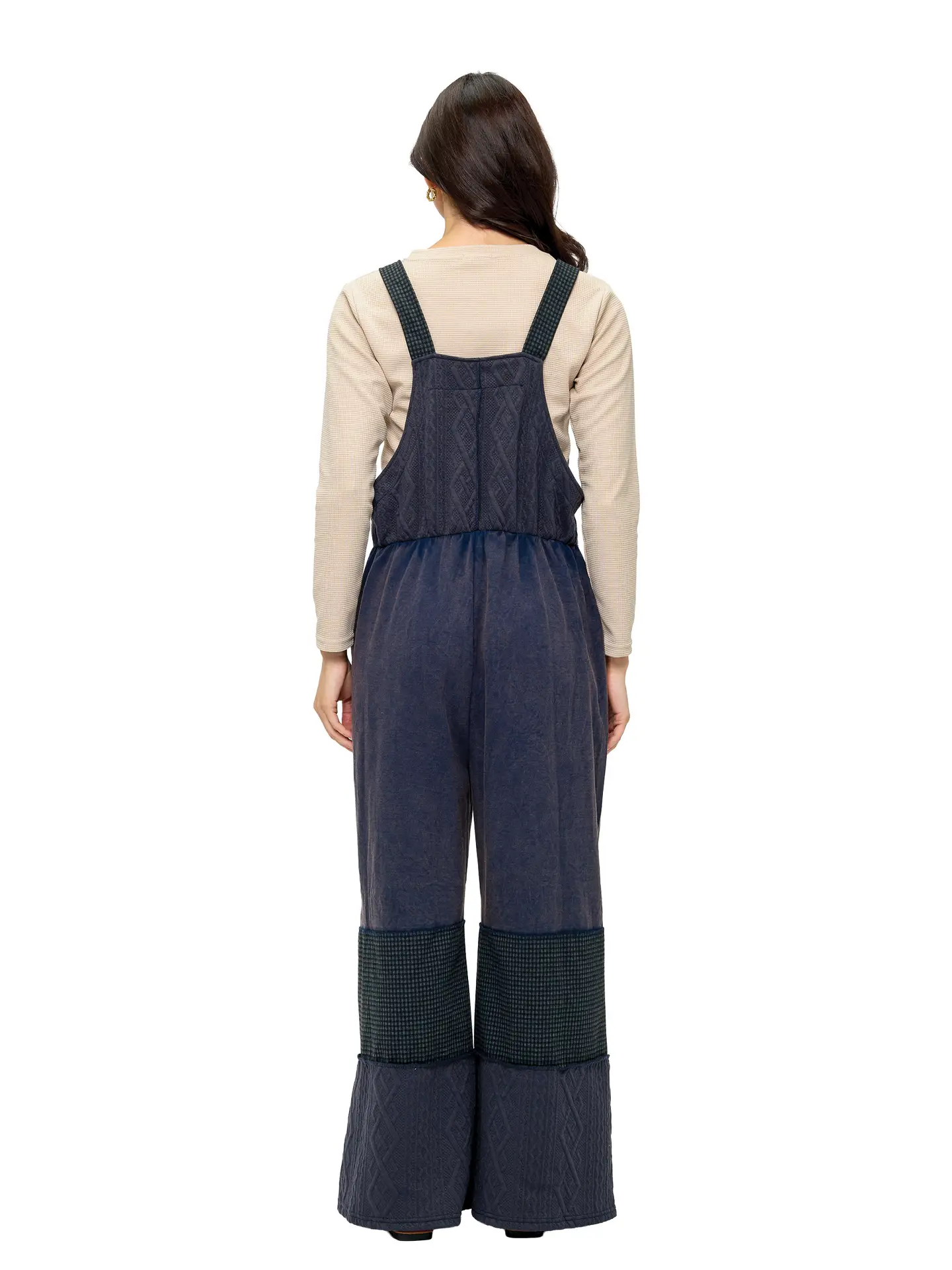 Vintage Washed Patch Romper