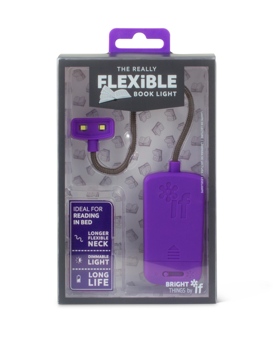 Really Flexible Book Light - Purple