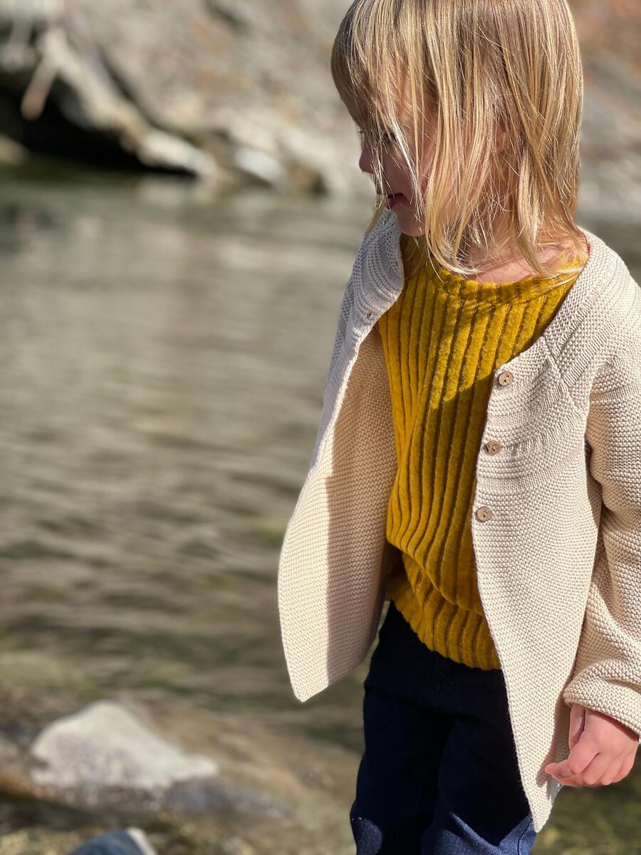 Girls Stevie Cream Sweater