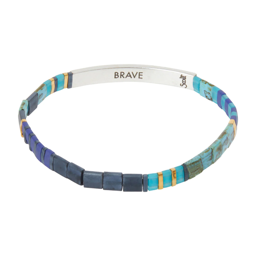 Good Karma Bracelet Brave Cobalt/Silver