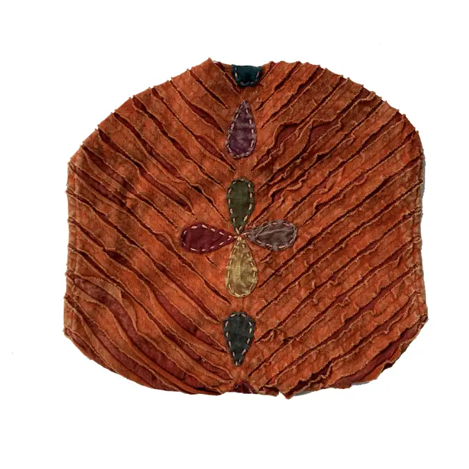 Four Petal Flower Embroidered Headband