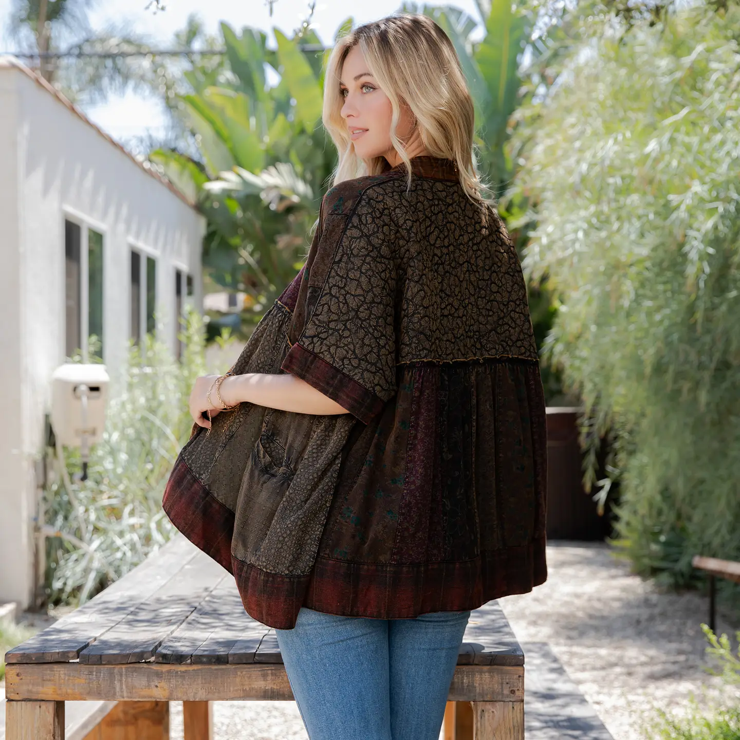 Mix N' Match Patchwork Kimono
