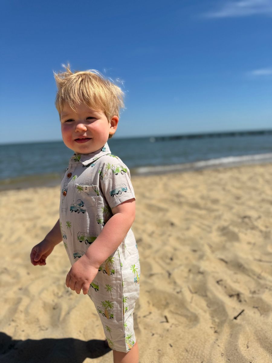 Baby Molokai Campervan Romper