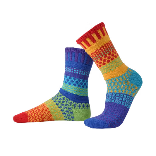 Rainbow Crew Socks