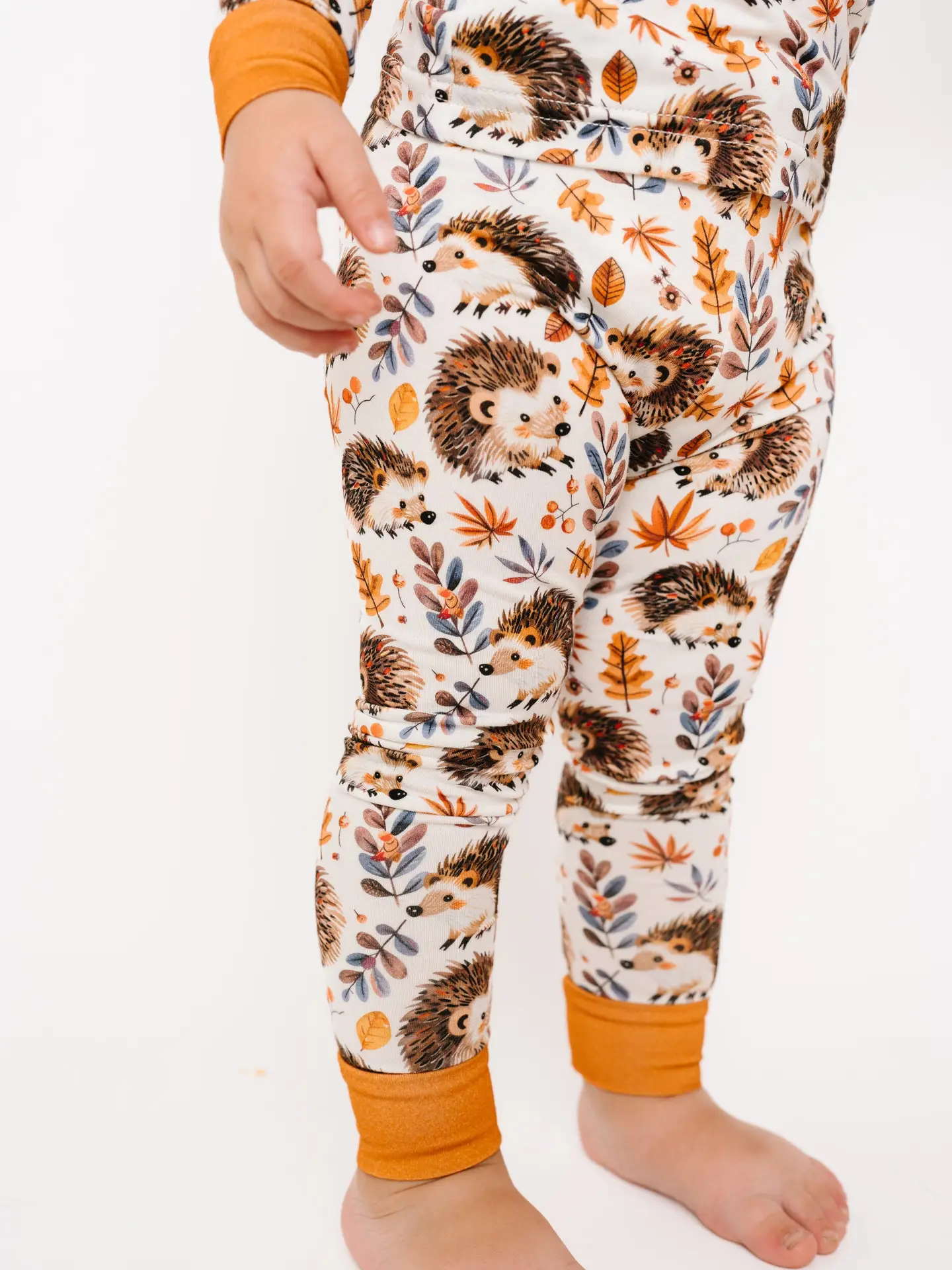 Kids Woodland Hedgehog Bamboo Pajamas