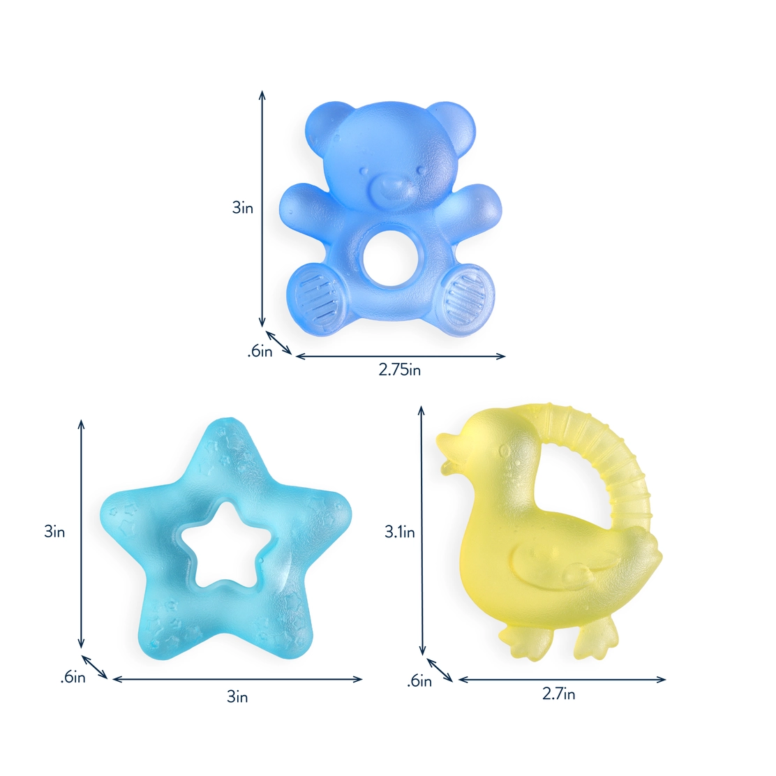 Bear Cutie Water-Filled Teethers