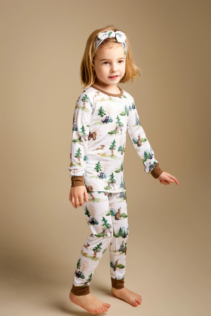 Call of the Wild Kids Bamboo Pajamas