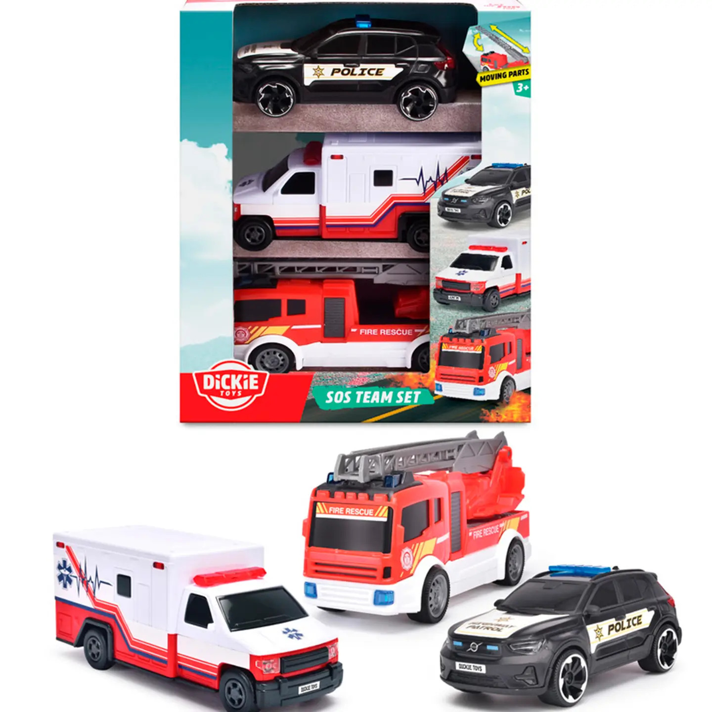 SOS Team Vehicles Set