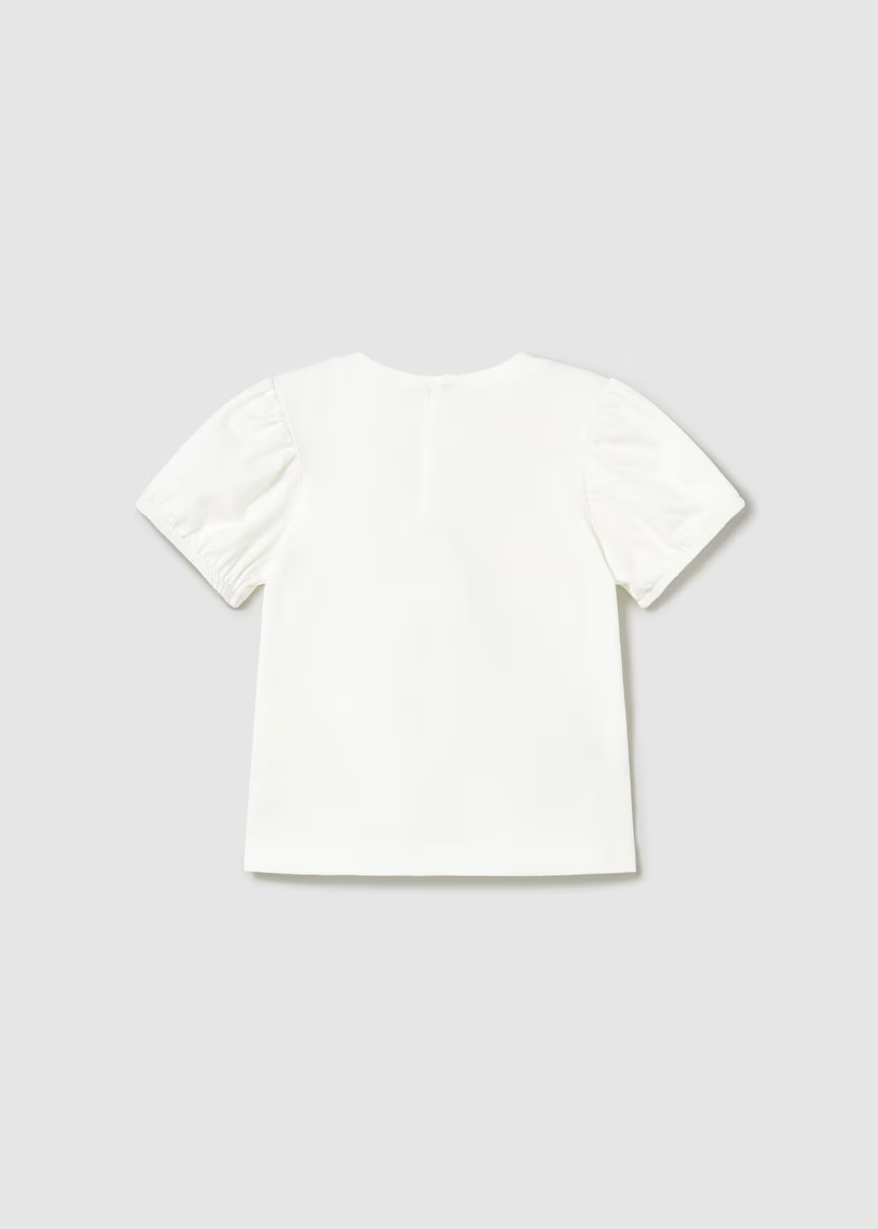 Girls Tee Girl With Flowers