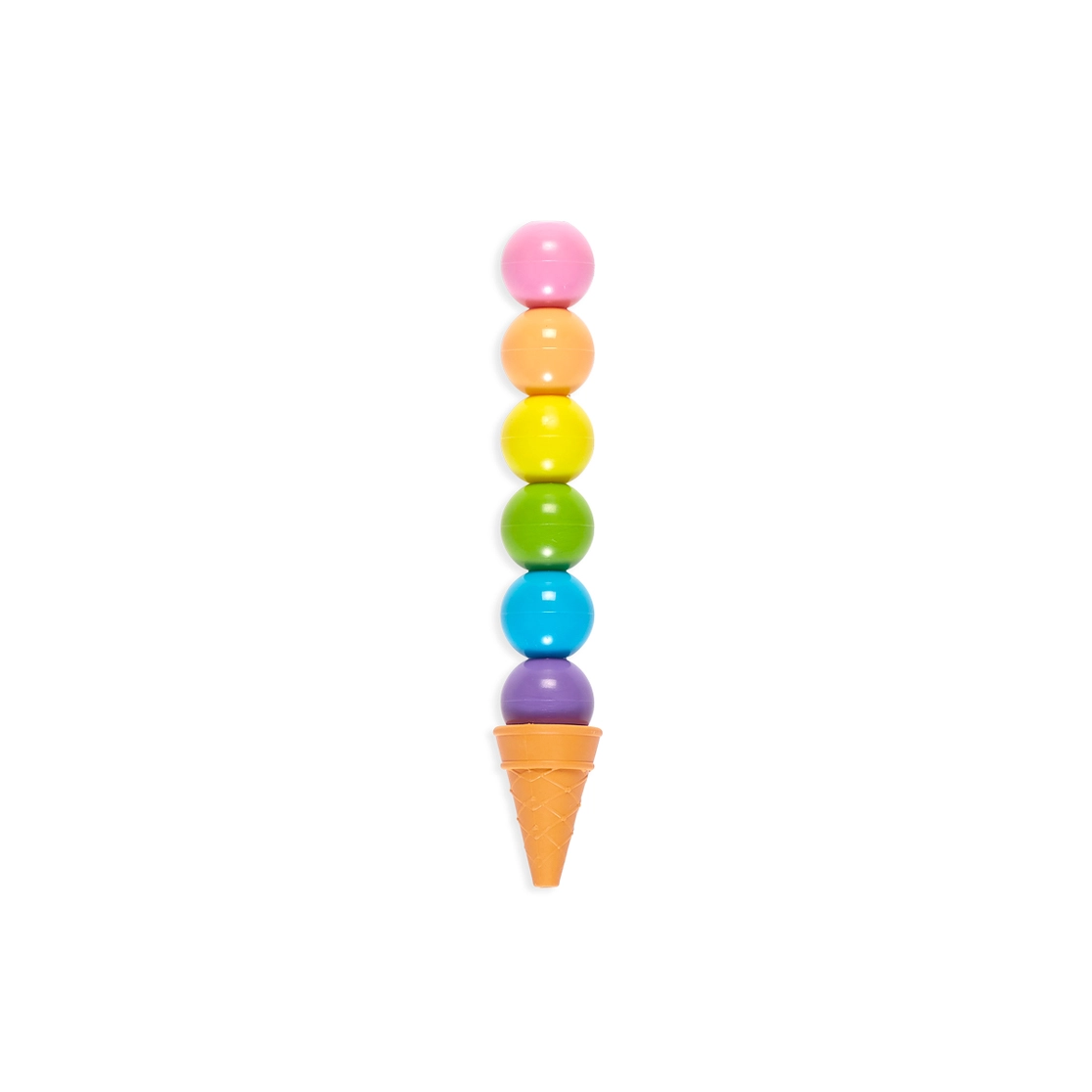 Rainbow Scoops Stack Crayon