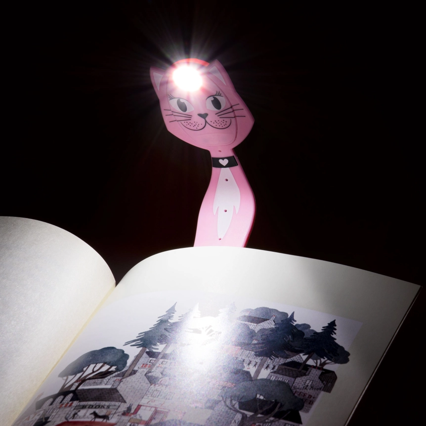 Flexilight Cat Book Light Pink