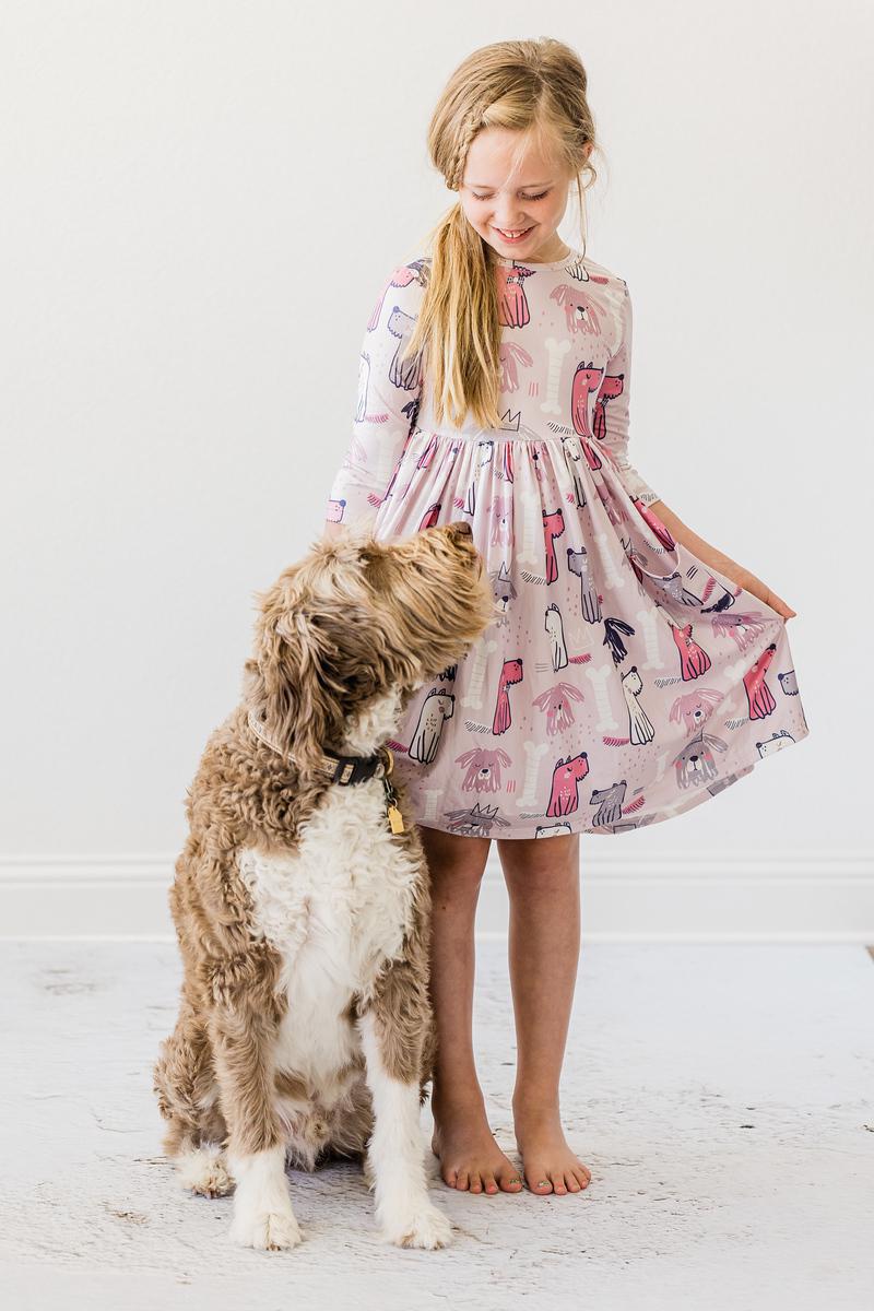 Puppy Party Twirl Dress