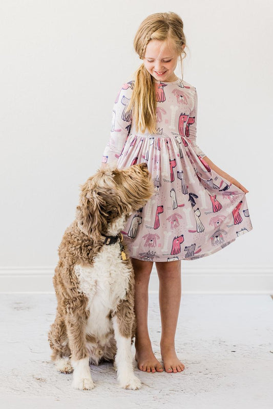 Puppy Party Twirl Dress