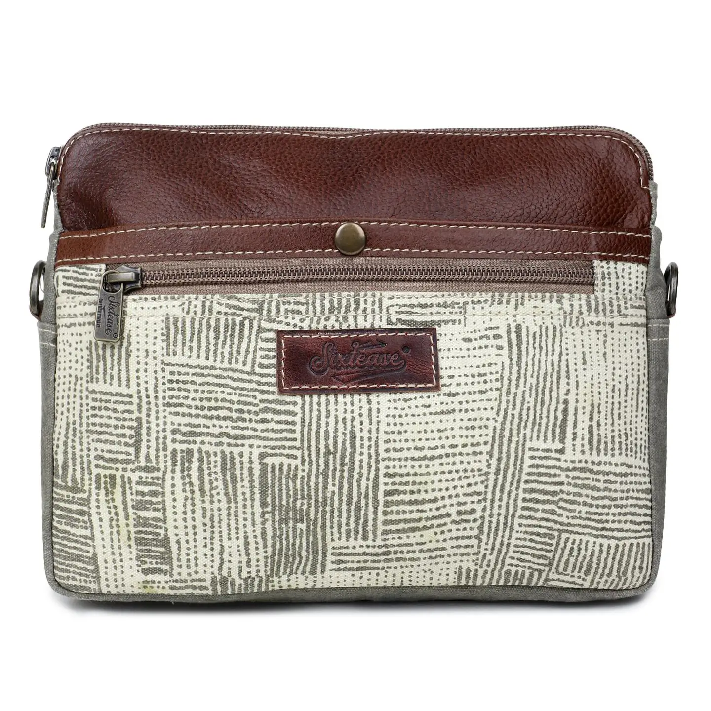 Women's Crossbody Bag - Textured Grid