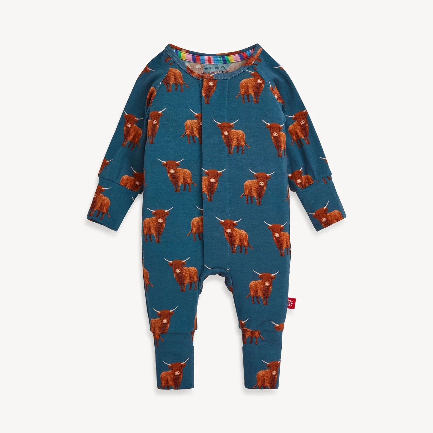Word To Your Herd Highland Cow Magnetic Me Coverall